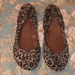 Lucky Brand Leopard Flats